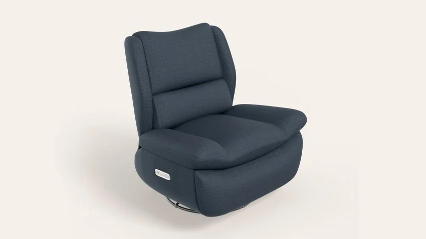 Swing Motorised 1 Seater Fabric Recliner